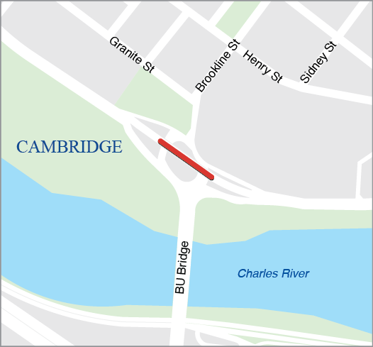 Cambridge: Bridge Replacement, C-01-026, Memorial Drive over Brookline Street